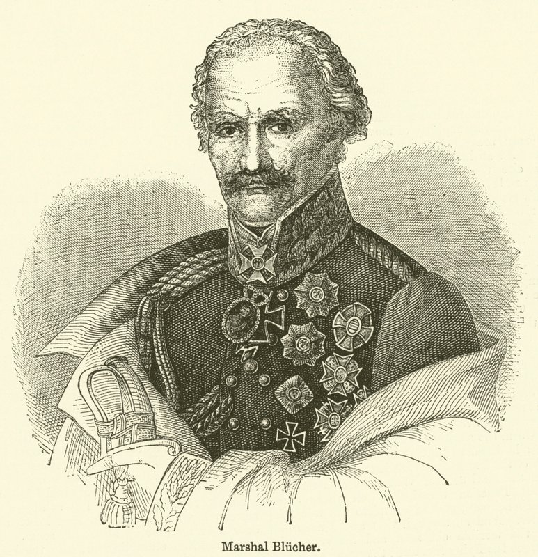 Marshal Blucher by English School