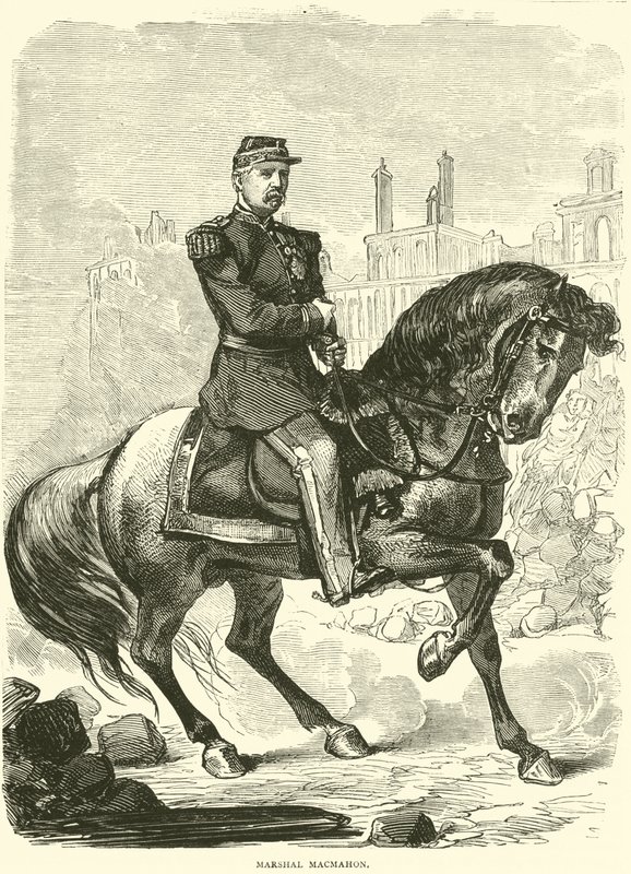 Marshal Macmahon, March 1871 by English School