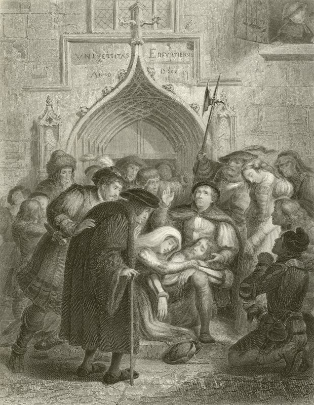 Martin Luther and the Call from God by English School