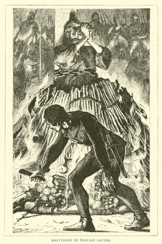 Martyrdom of William Sautre by English School