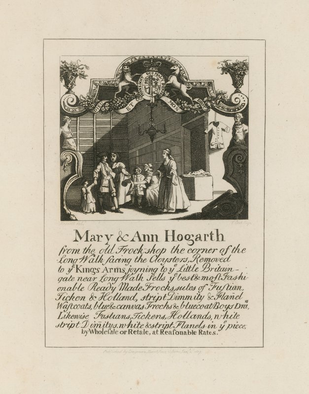 Mary & Ann Hogarth by English School