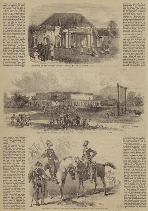 Massacre and Retribution at Allahabad by English School