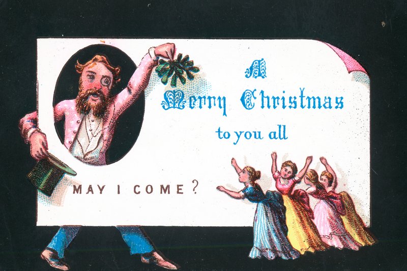 May I Come? Christmas Card by English School