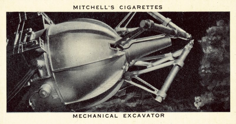 Mechanical Excavator by English School