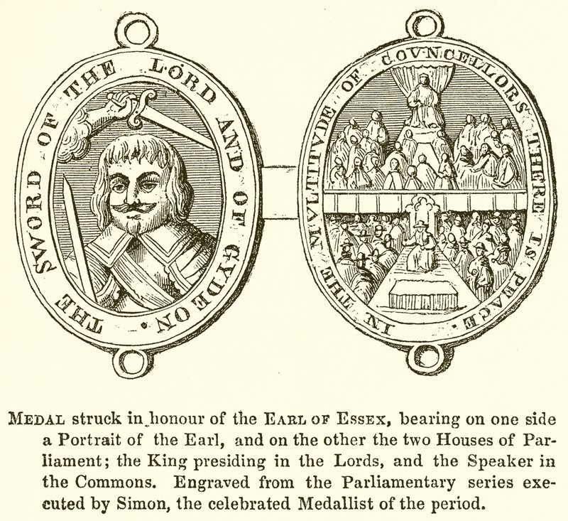 Medal Struck in Honour of the Earl of Essex by English School
