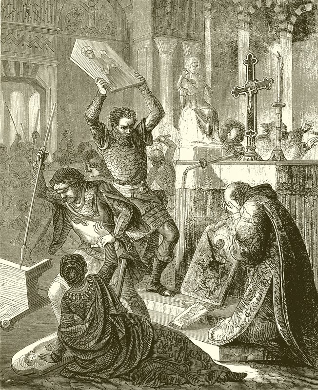 Medieval Fanaticism: Image Breaking by English School