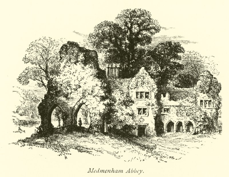 Medmenham Abbey by English School