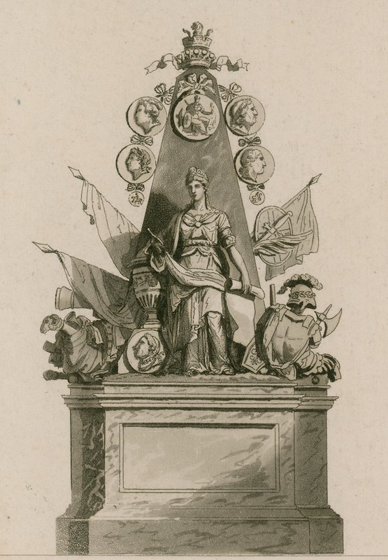 Memorial to Lord Ligonier, Westminster Abbey, London by English School