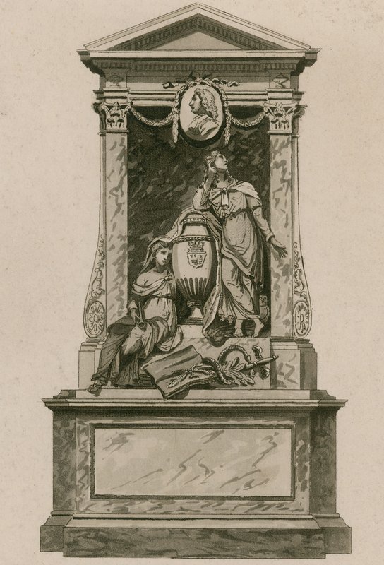 Memorial to William Pulteney, Earl of Bath, Westminster Abbey, London by English School