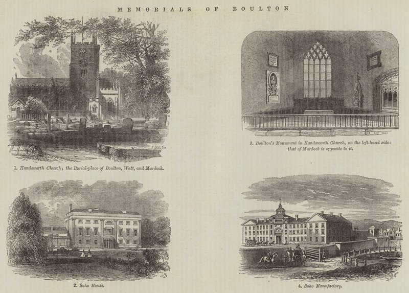 Memorials of Boulton by English School