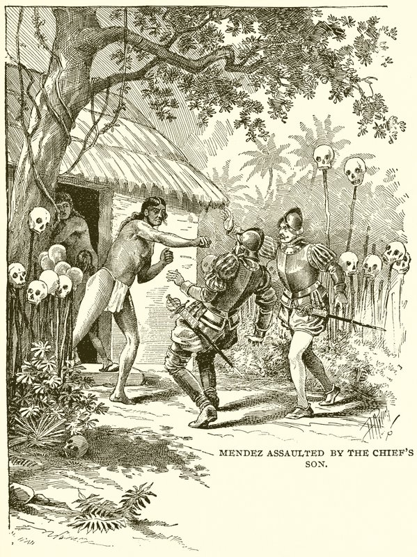 Mendez Assaulted by the Chief