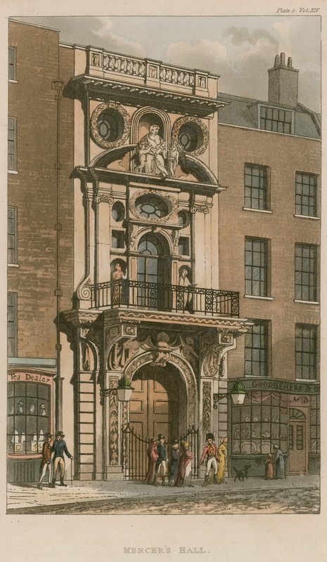 Mercers Hall, Cheapside, London by English School