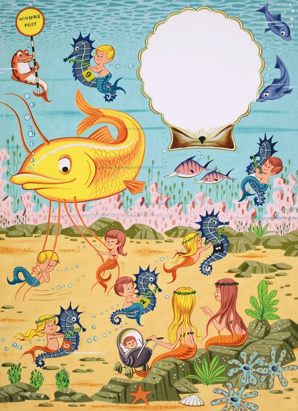 Mermaid folk by English School