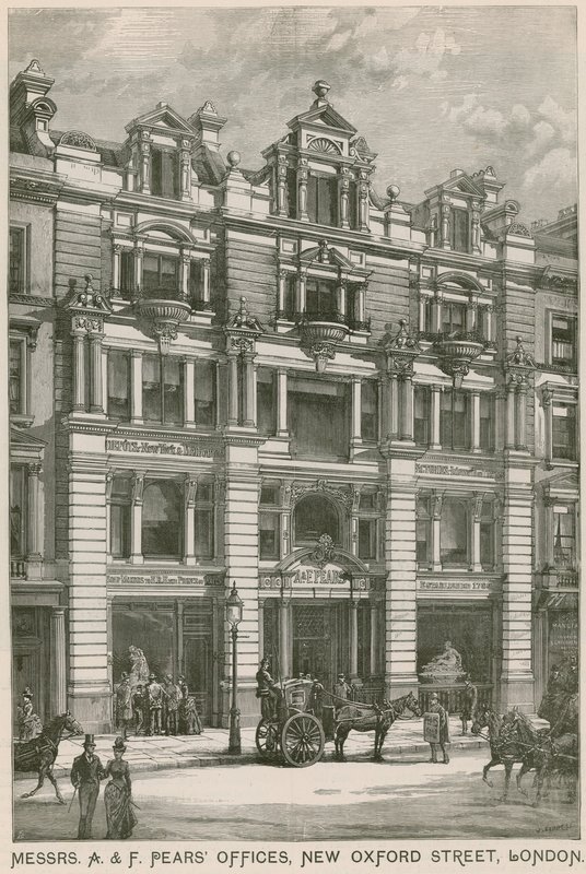 Messrs A & F Pears offices, New Oxford Street, London by English School