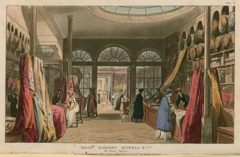 Messrs Harding Howell & Co, 89 Pall Mall, London by English School