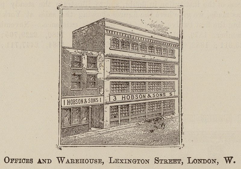 Messrs Hobson and Sons, Military Outfitters by English School