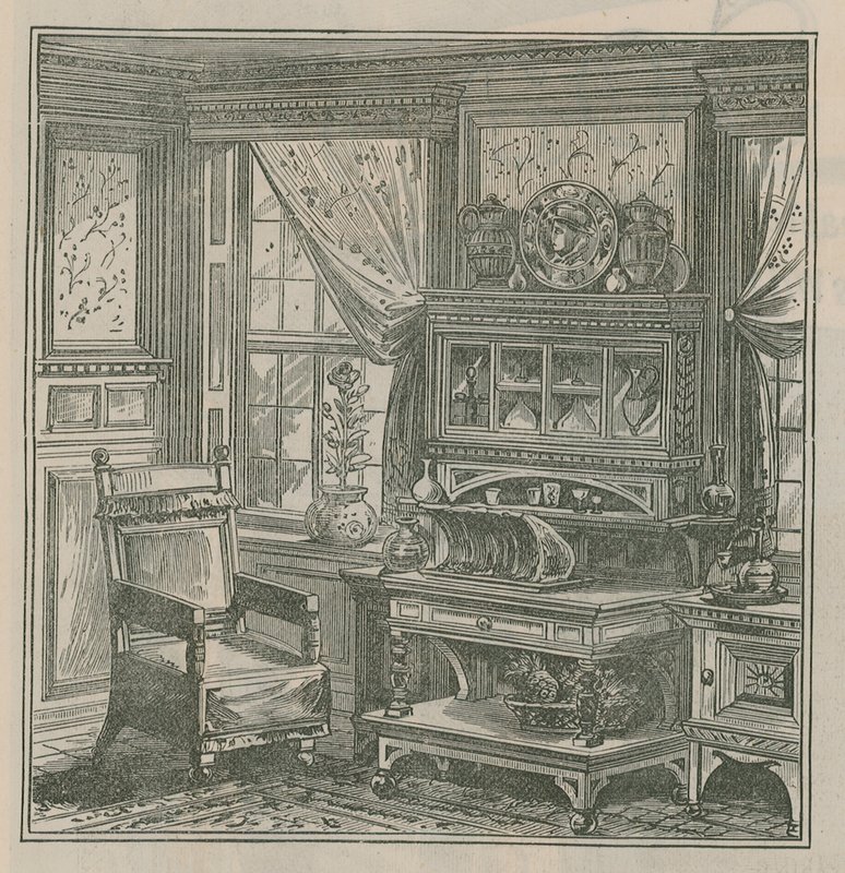 Messrs Howard and Sons Furniture by English School