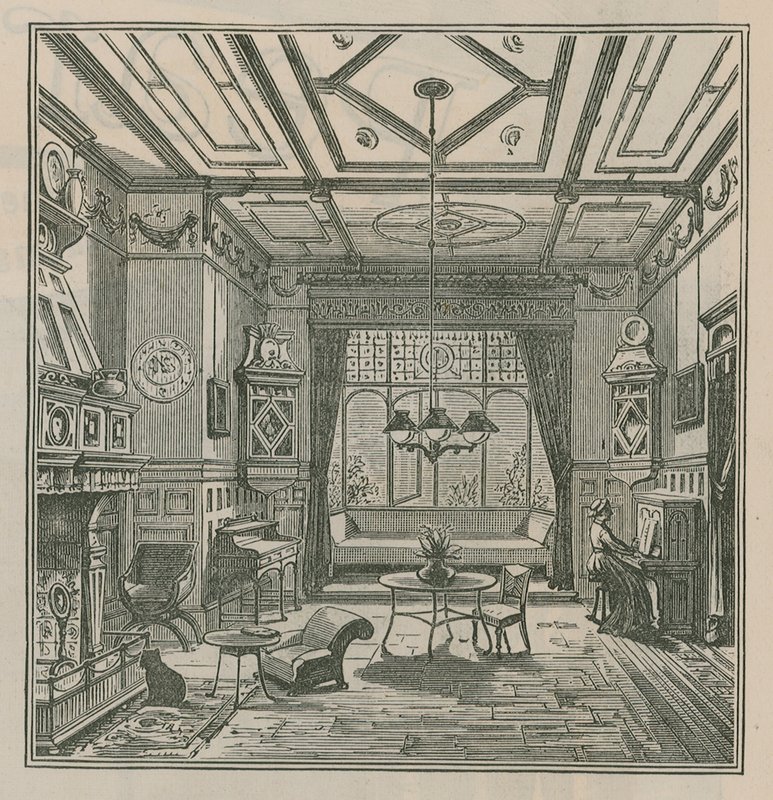 Messrs Howard and Sons Furniture by English School
