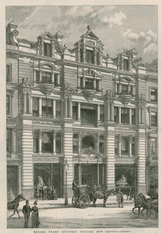 Messrs Pears business offices, New Oxford Street, London by English School