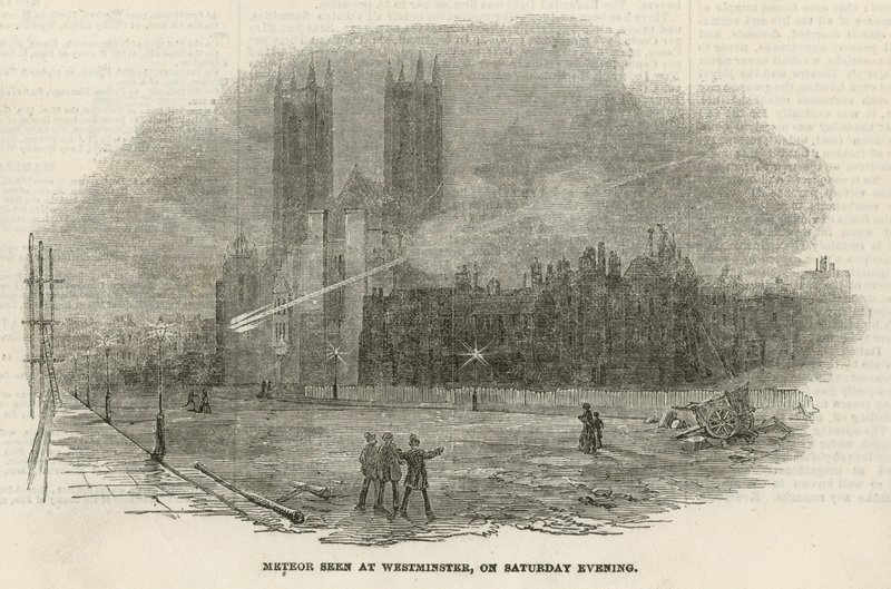 Meteor Seen at Westminster by English School