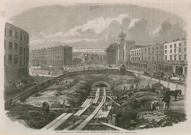 Metropolitan Railway Works at King