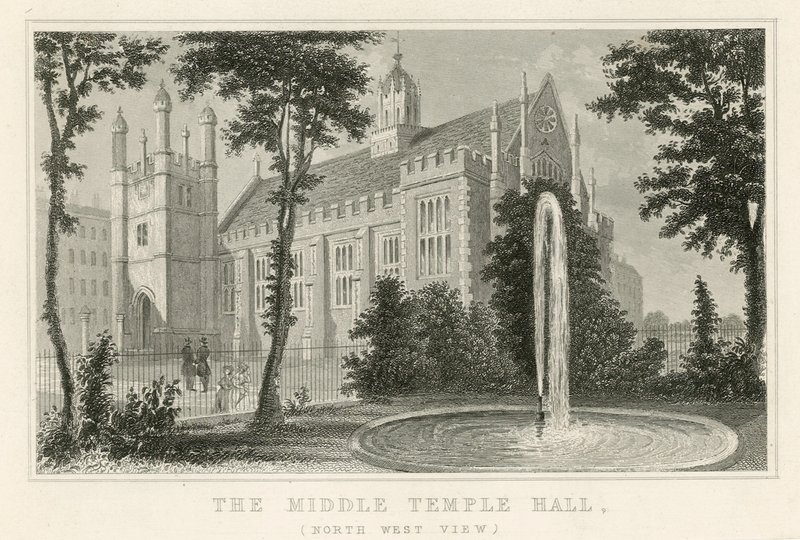 Middle Temple Hall by English School