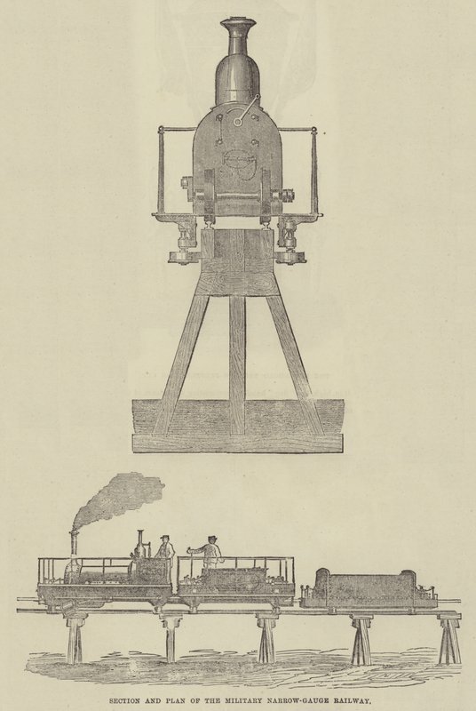Military Narrow Gauge Railway by English School