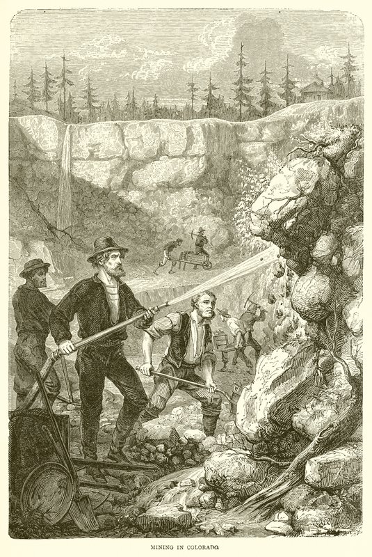 Mining in Colorado by English School