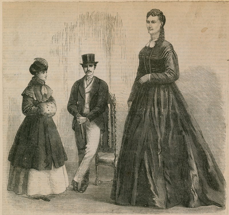 Miss Anna Swann, the Nova Scotian giantess by English School
