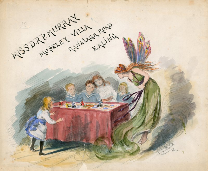 Miss D R P Murray, Moseley Villa, Ranelagh Road, Ealing, London by English School