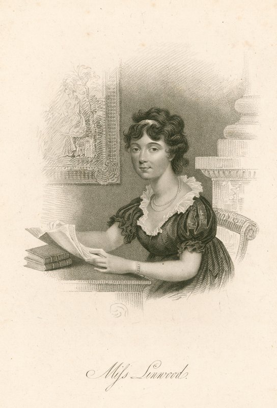 Miss Linwood, creator of extraordinary needlework by English School
