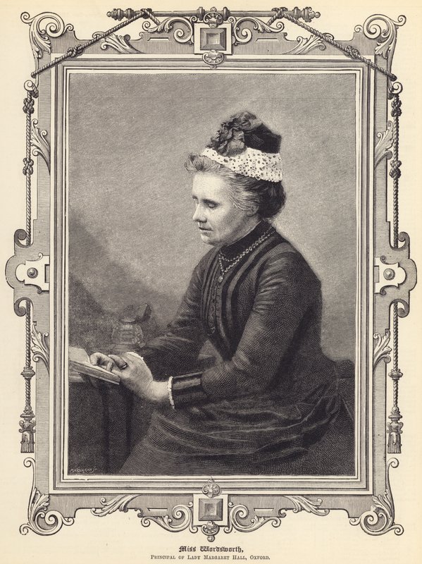 Miss Wordsworth, Principal of Lady Margaret Hall, Oxford by English School
