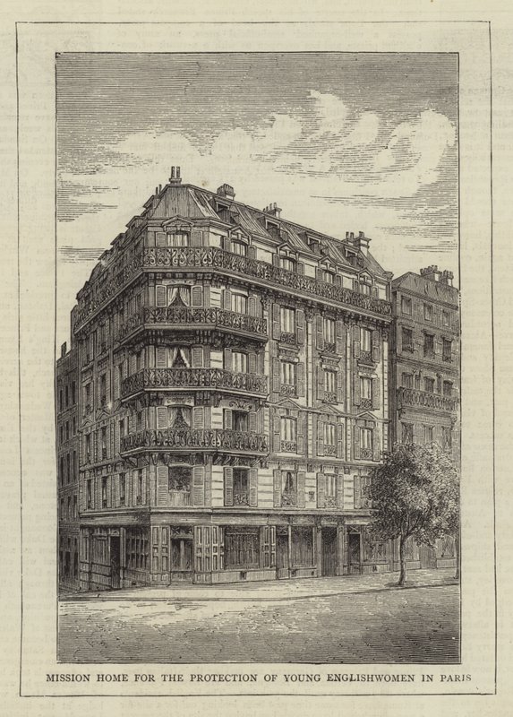 Mission Home for the Protection of Young Englishwomen in Paris by English School