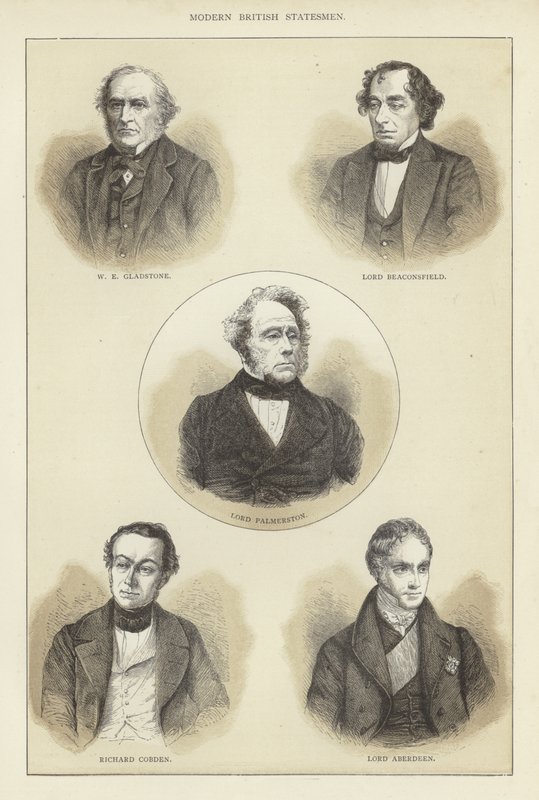 Modern British Statesmen by English School