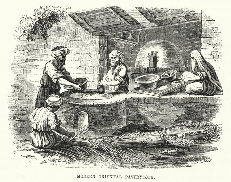 Modern Oriental Pastrycook by English School