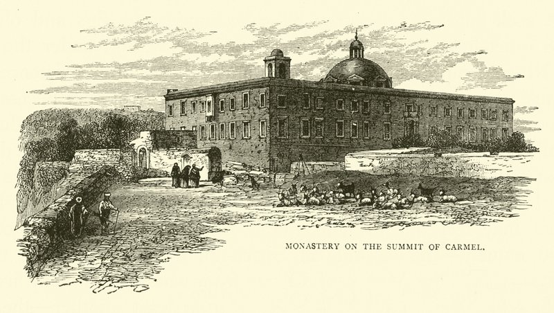 Monastery on the Summit of Carmel by English School
