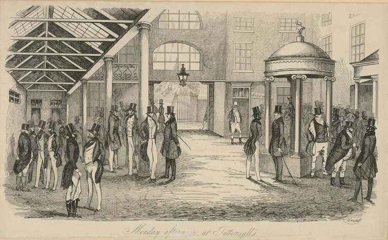 Monday Afternoon at Tattersalls by English School