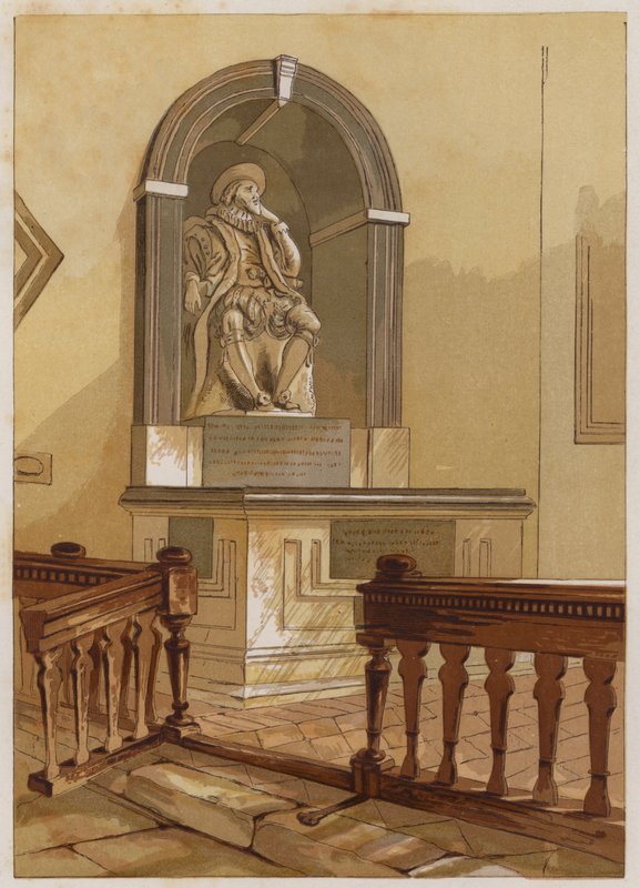 Monument of Lord Bacon, in St Michael