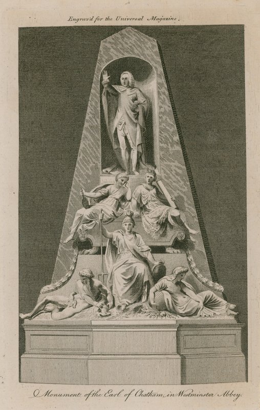 Monument of the Earl of Chatham by English School