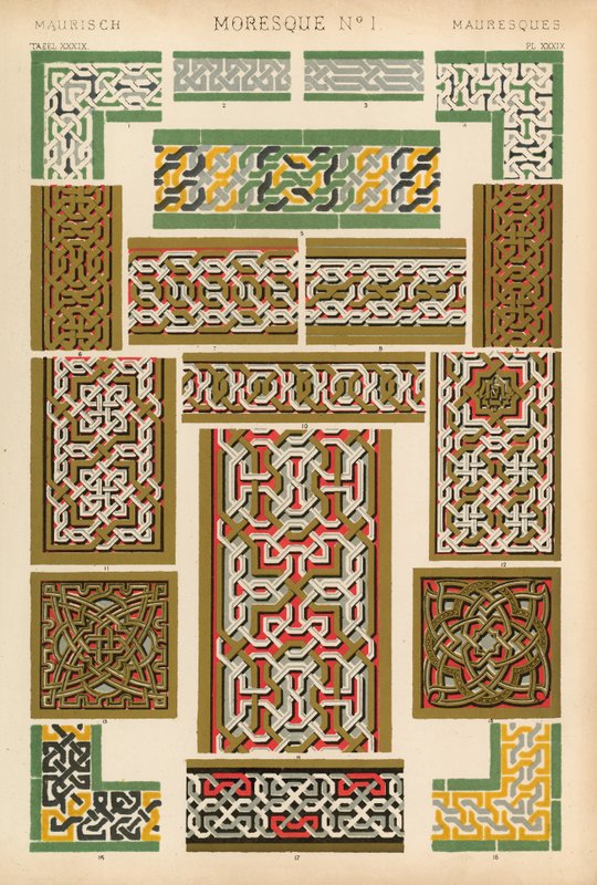Moresque by English School