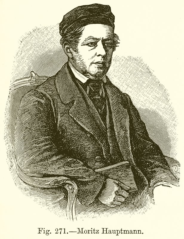 Moritz Hauptmann by English School