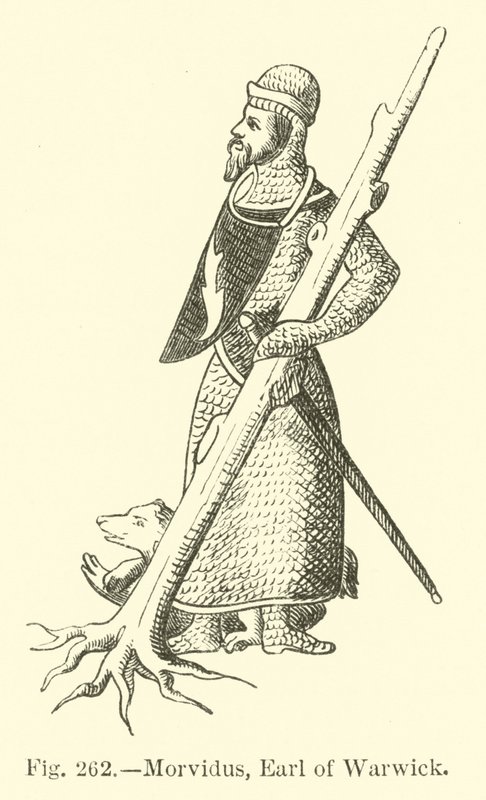 Morvidus, Earl of Warwick by English School