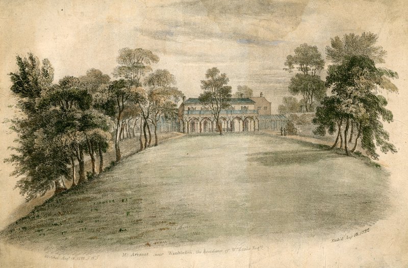 Mount Arrarat near Wimbledon, the residence of William Leake by English School