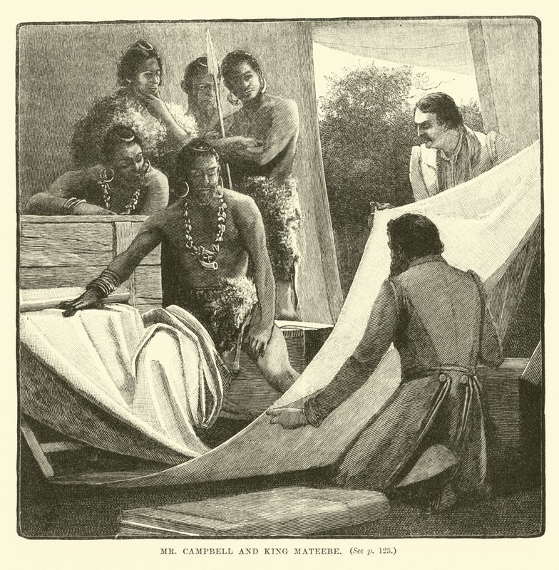 Mr Campbell and King Mateebe by English School
