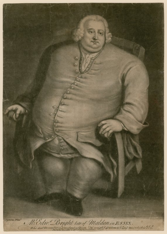 Mr Edward Bright, late of Maldon, Essex, who died 10 November 1750, aged 29 by English School