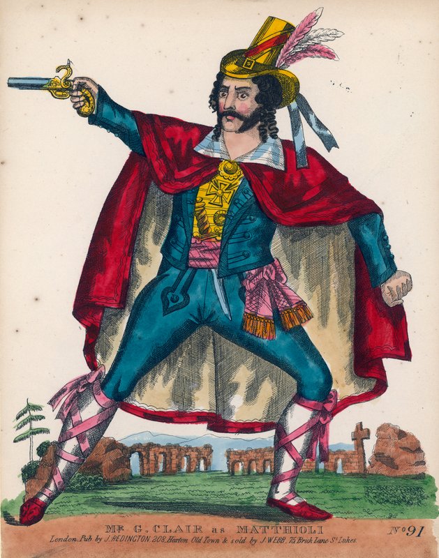 Mr G Clair as Matthioli by English School