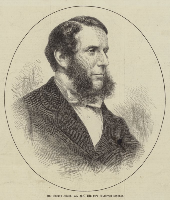 Mr George Jessel, QC, MP, the New Solicitor-General by English School