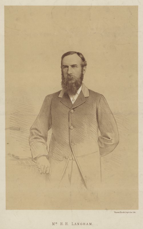 Mr H H Langham by English School