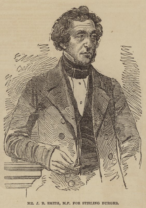 Mr J B Smith, MP for Stirling Burghs by English School