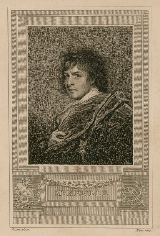 Mr Kemble, actor by English School